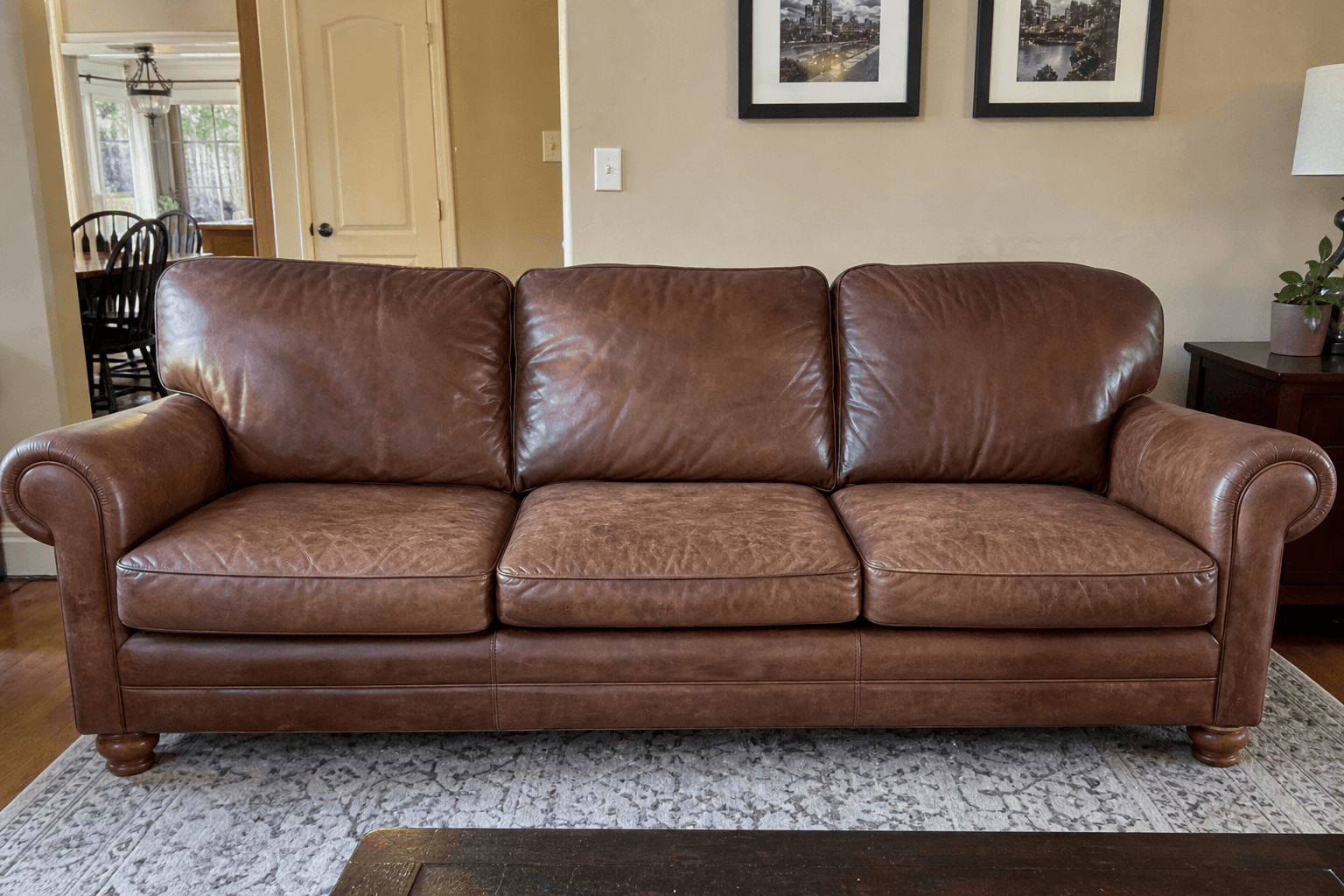 Leather Sofa
